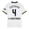 Borussia Dortmund N. Schlotterbeck 4 Tredje 2024-25 - Barn Draktsett